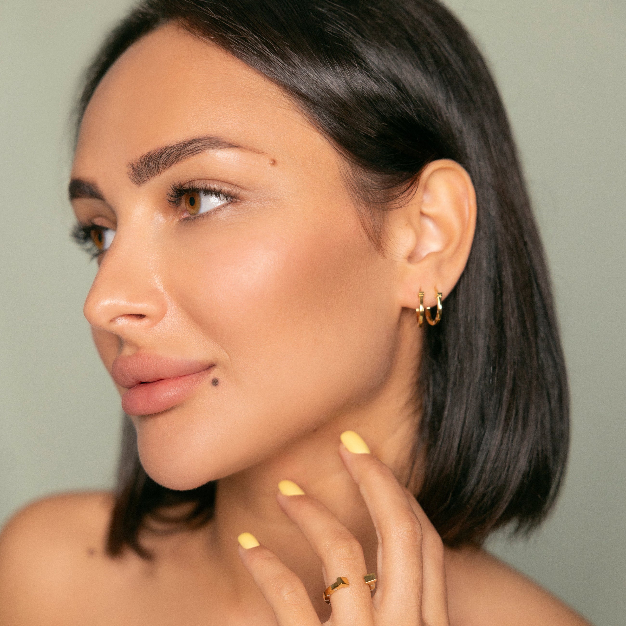 Fer a Cheval© Jaune Earrings - Danill Jewels