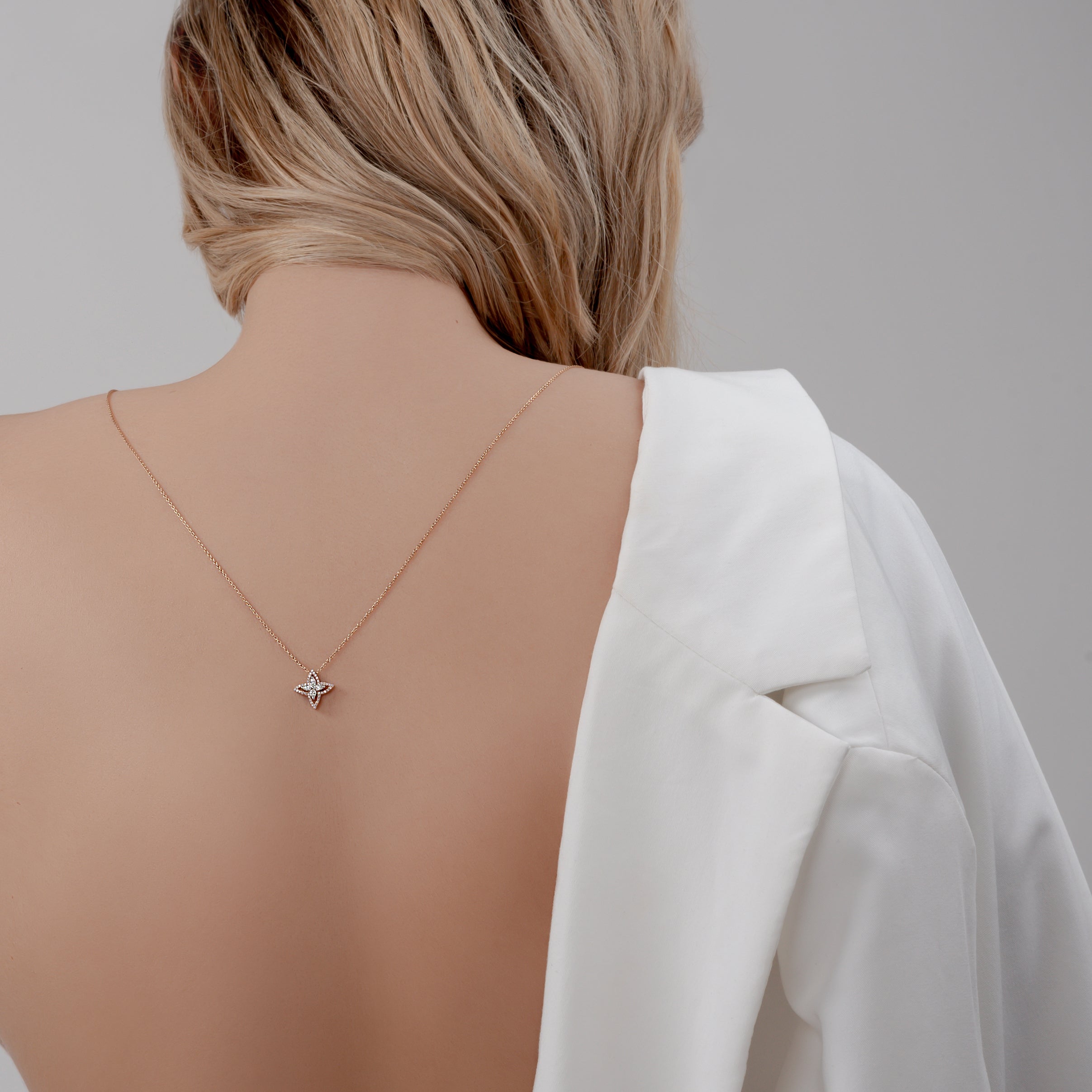 Du Fleur© Rose Necklace - Danill Jewels