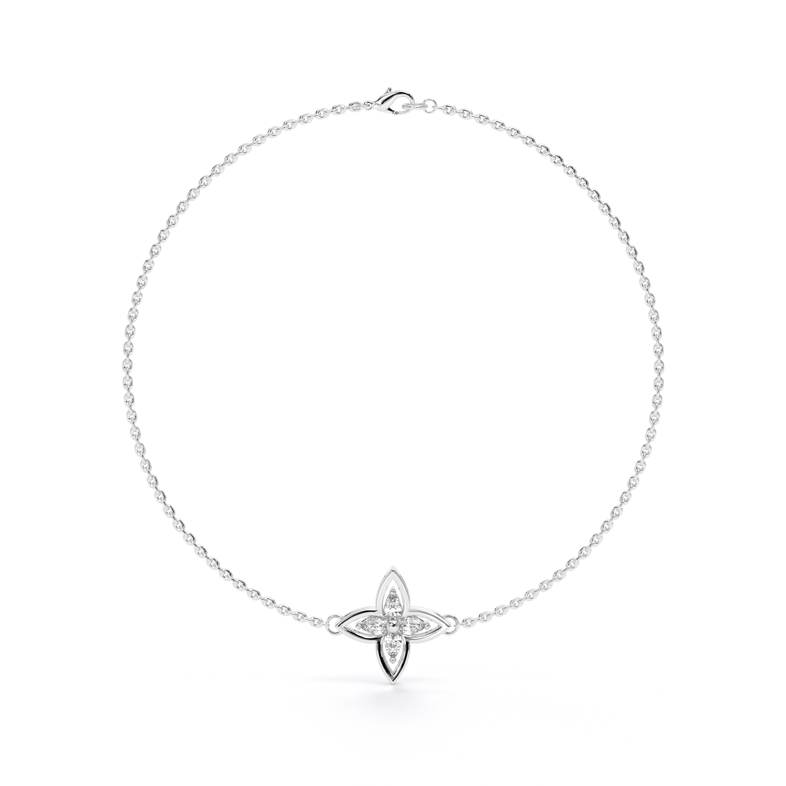 Du Fleur© Blanc Bracelet - Danill Jewels