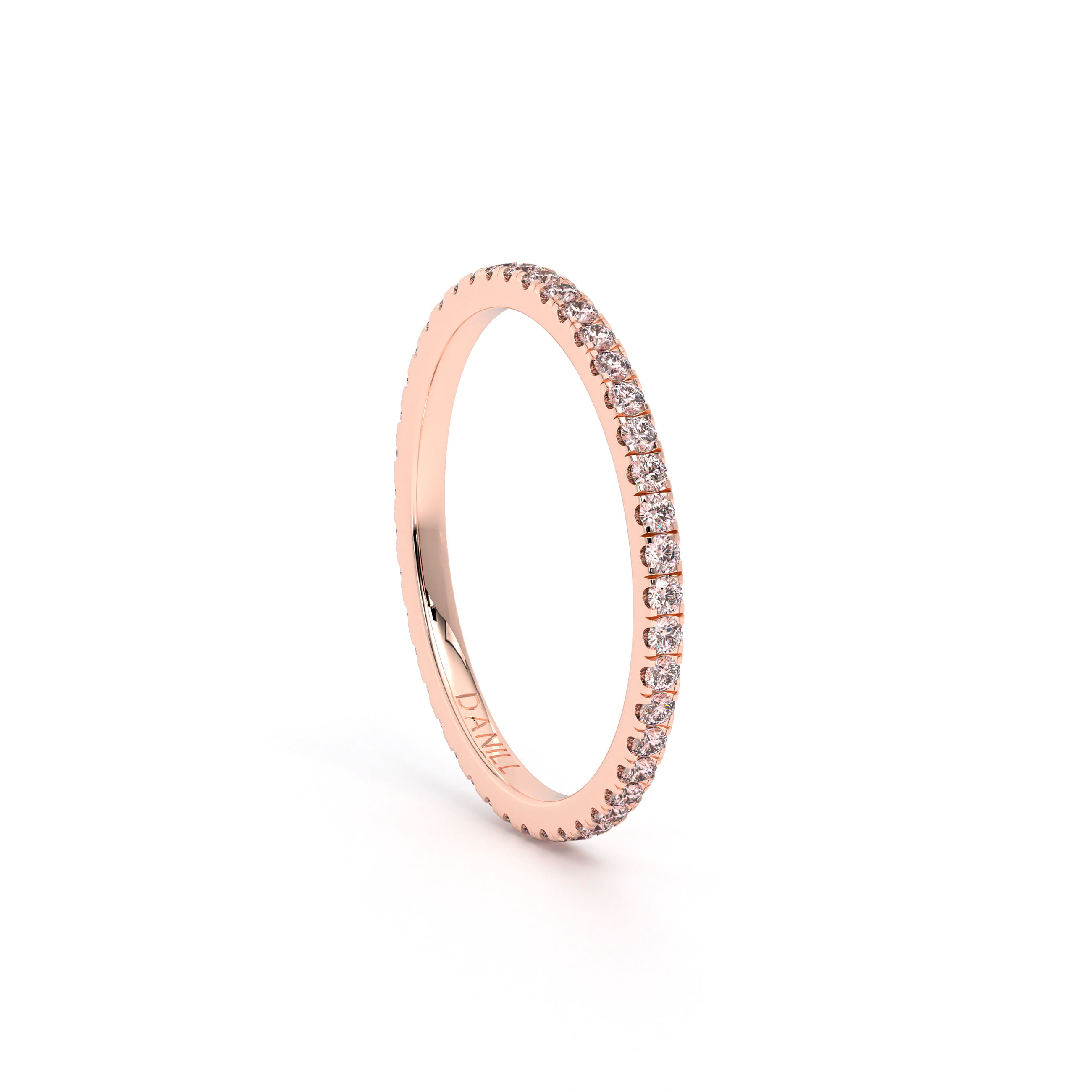 Pink Diamonds Eternity Ring - Danill Jewels