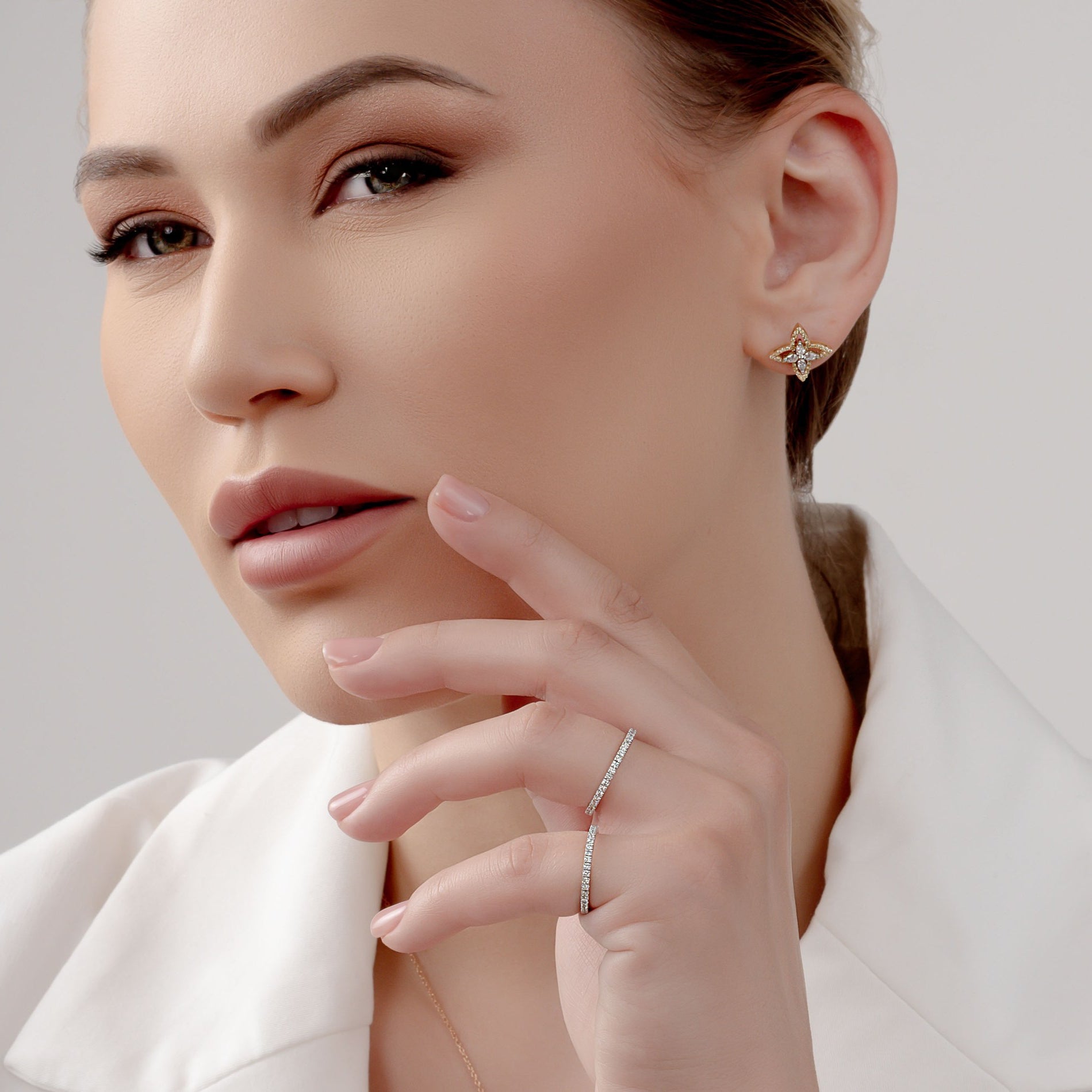 Du Fleur© Jaune Earrings - Danill Jewels