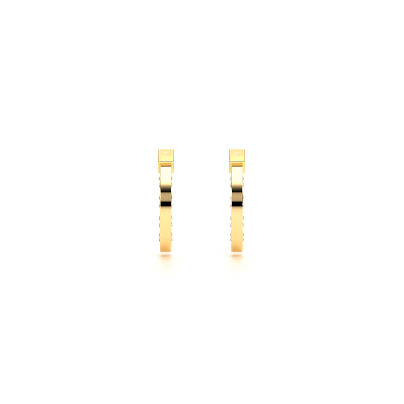 Fer a Cheval© Jaune Earrings - Danill Jewels