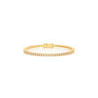 Round Diamond Tennis Bracelet Yellow - Danill Jewels