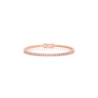 Round Diamond Tennis Bracelet Rose - Danill Jewels