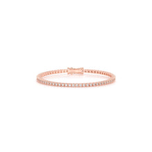 Round Diamond Tennis Bracelet Rose - Danill Jewels