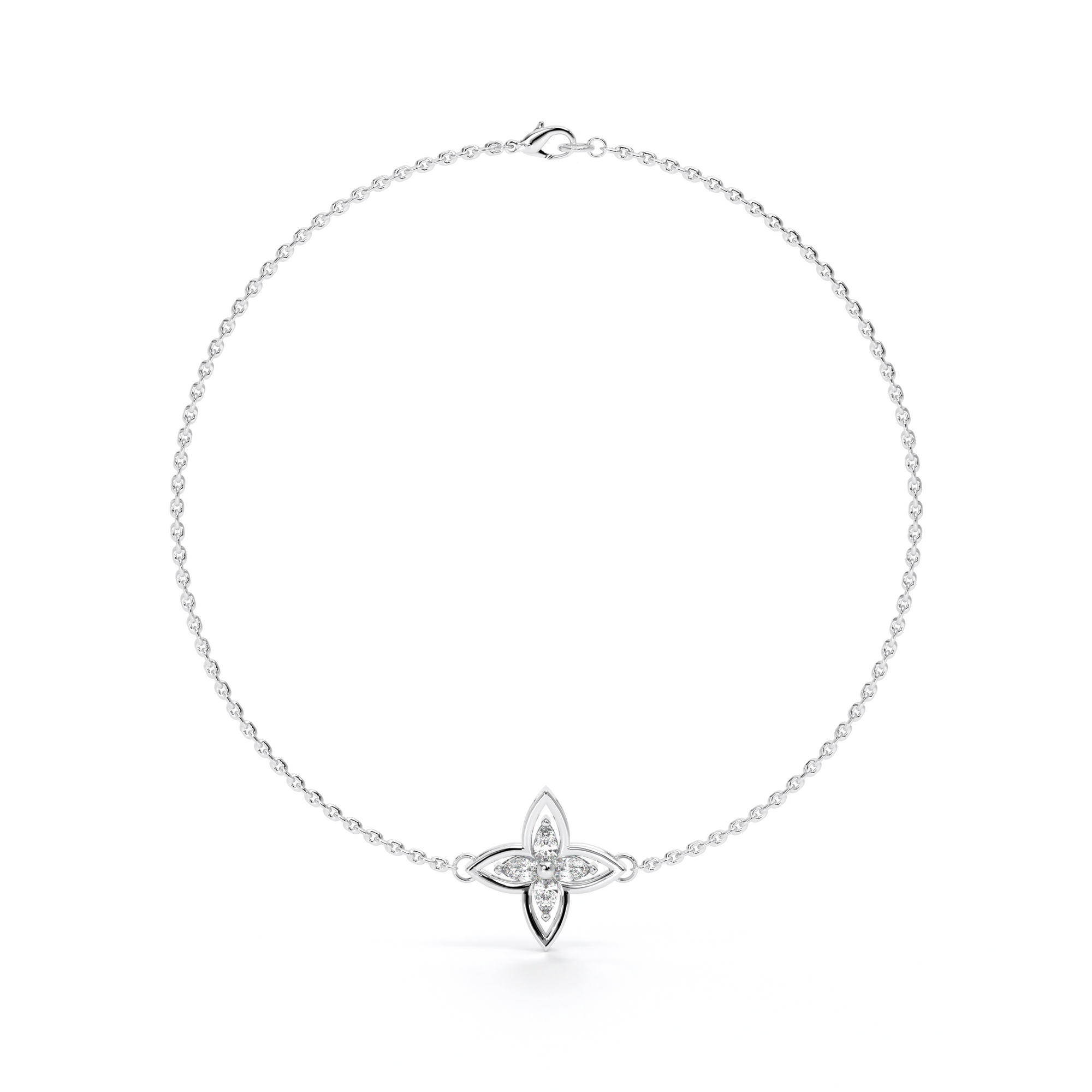 Du Fleur© Blanc Bracelet - Danill Jewels