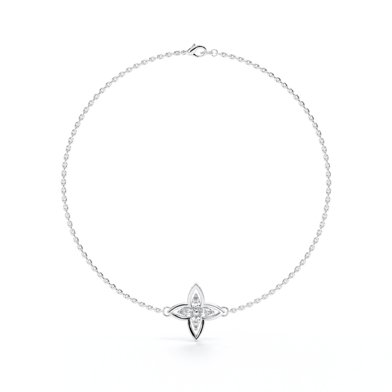 Du Fleur© Blanc Bracelet - Danill Jewels