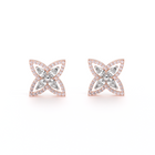 Du Fleur© Rose Earrings - Danill Jewels