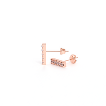 Mini Pink Diamonds Earrings - Danill Jewels
