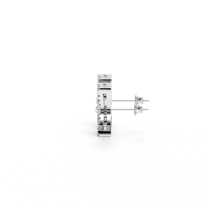 Du Fleur© Blanc Earrings - Danill Jewels