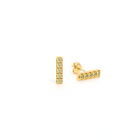 Mini Yellow Diamonds Earrings - Danill Jewels