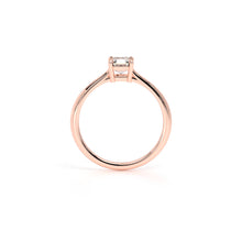 Asscher Diamond Engagement Ring Rose - Danill Jewels