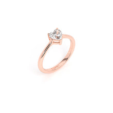 Heart Diamond Engagement Ring Rose - Danill Jewels