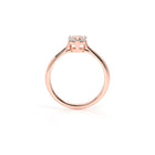 Heart Diamond Engagement Ring Rose - Danill Jewels