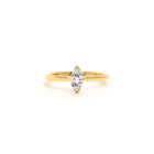 Marquis Diamond Engagement Ring Yellow - Danill Jewels