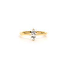Marquis Diamond Engagement Ring Yellow - Danill Jewels