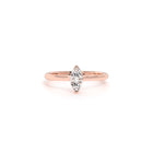 Marquis Diamond Engagement Ring Rose - Danill Jewels
