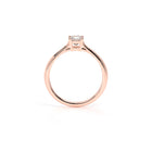 Princess Diamond Engagement Ring Rose - Danill Jewels