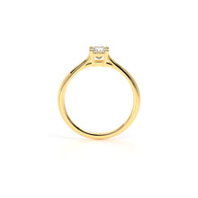 Princess Diamond Engagement Ring Yellow - Danill Jewels