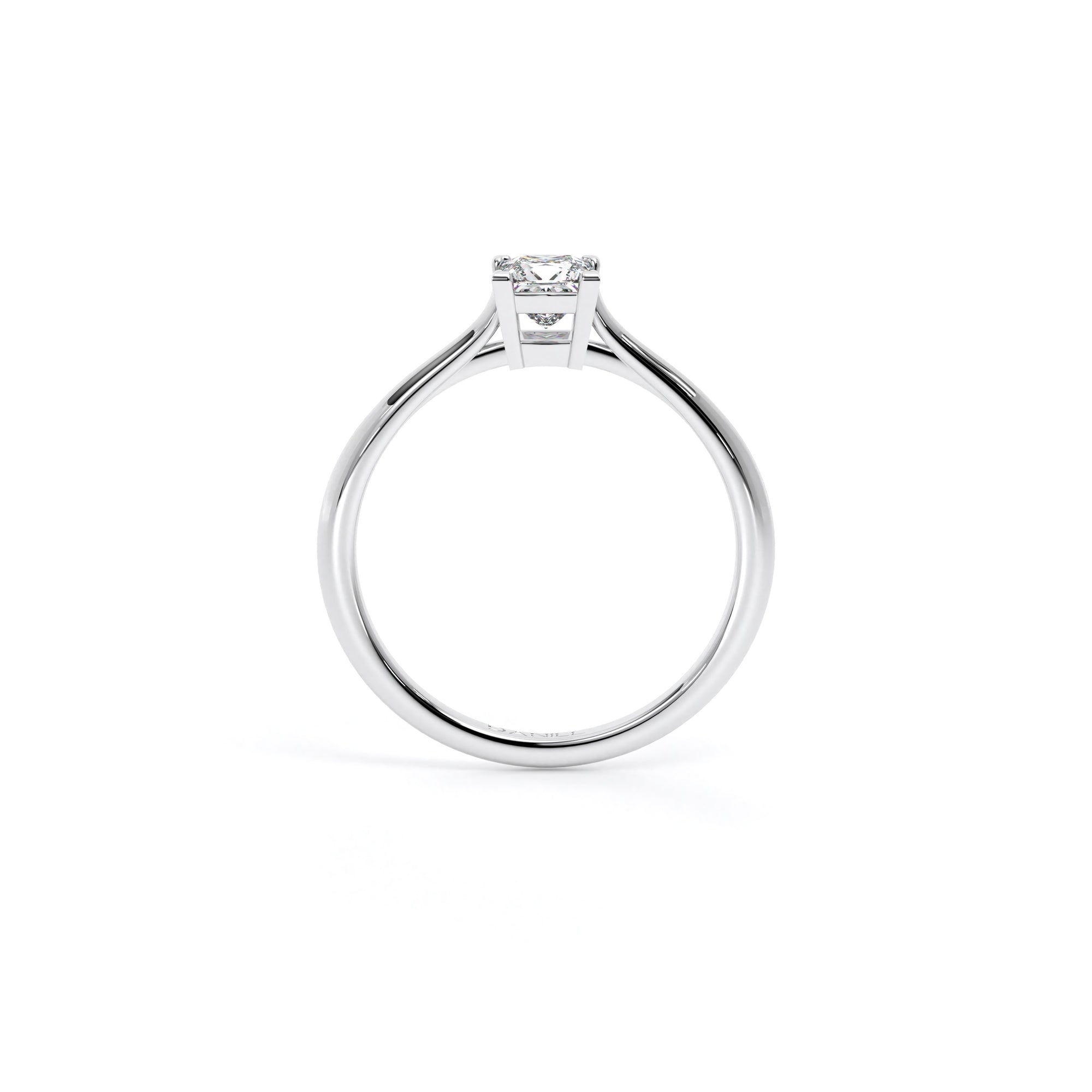 Princess Diamond Engagement Ring White - Danill Jewels