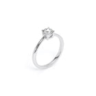 Round Diamond Engagement Ring White - Danill Jewels