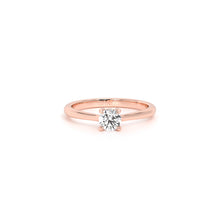 Round Diamond Engagement Ring Rose - Danill Jewels