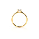 Round Diamond Engagement Ring Yellow - Danill Jewels