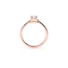 Round Diamond Engagement Ring Rose - Danill Jewels